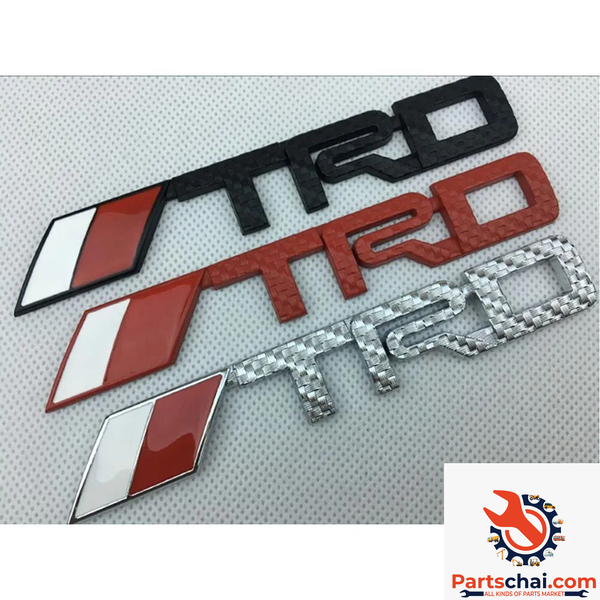 3D Metal TRD Logo