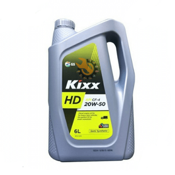 Kixx HD CF-4/SG 20W50 Engine oil 6Ltr