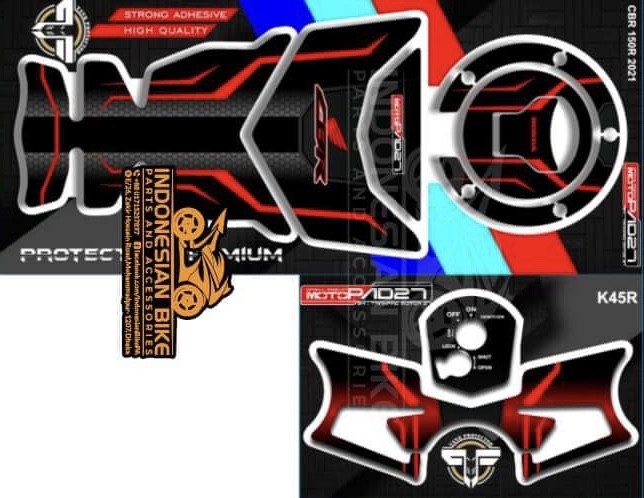 Honda CBR 150r Tank Pad full set sticker