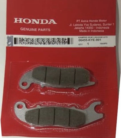 Honda CBR Genuine Rear Break Pad Indonesia