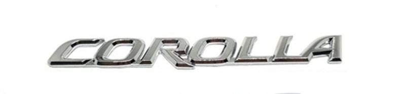 Toyota Corolla Logo - Monogram - COROLLA - Emblem