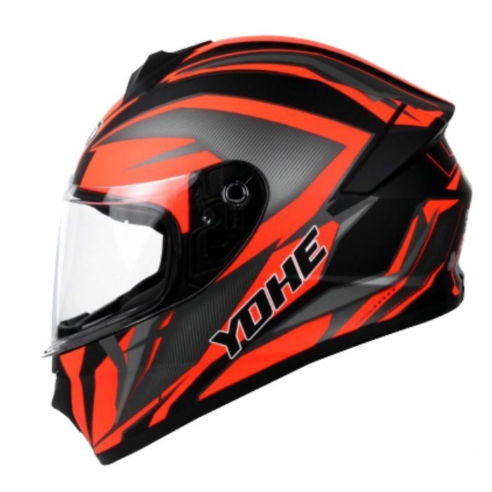 Yohe 977 Full-Face Helmet (Black Yellow)