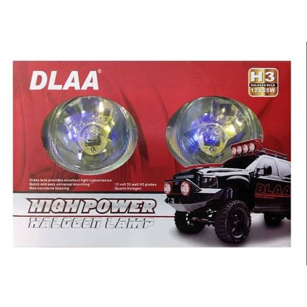 DLAA HIGH POWER UNIVERSAL HALOGEN FOG LIGHT H3