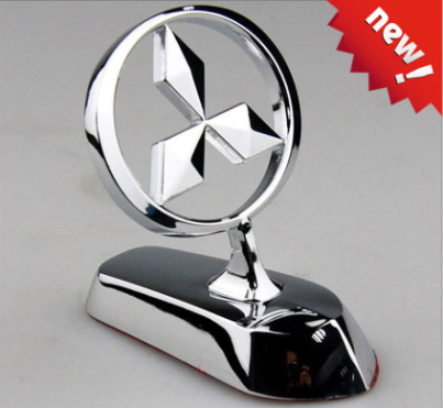 Car Metal Logo Front Hood Bonnet Emblem SILVER Badge