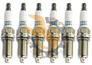 Fidget Gear 4pcs Iridium Spark Plug Set of Genuine 90919-01247 FK20HR11 for Toyota Lexus
