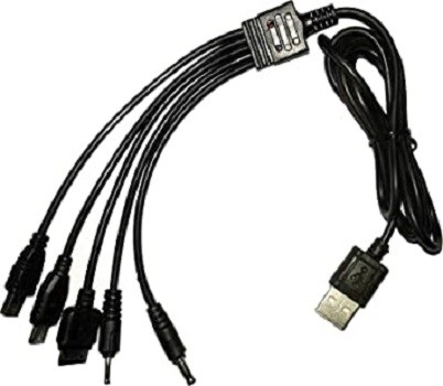 Tech Gear 10 In 1 Universal USB Cable For Mobile Phones Multi Charger Line
