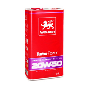 Wolver Turbo Power 20W-50 Synthetic Engine Oil