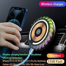 Magnetic Wireless Car Charger W06
