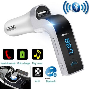 G7 Hands-free Bluetooth Car Kit FM Transmitter MP3 Player