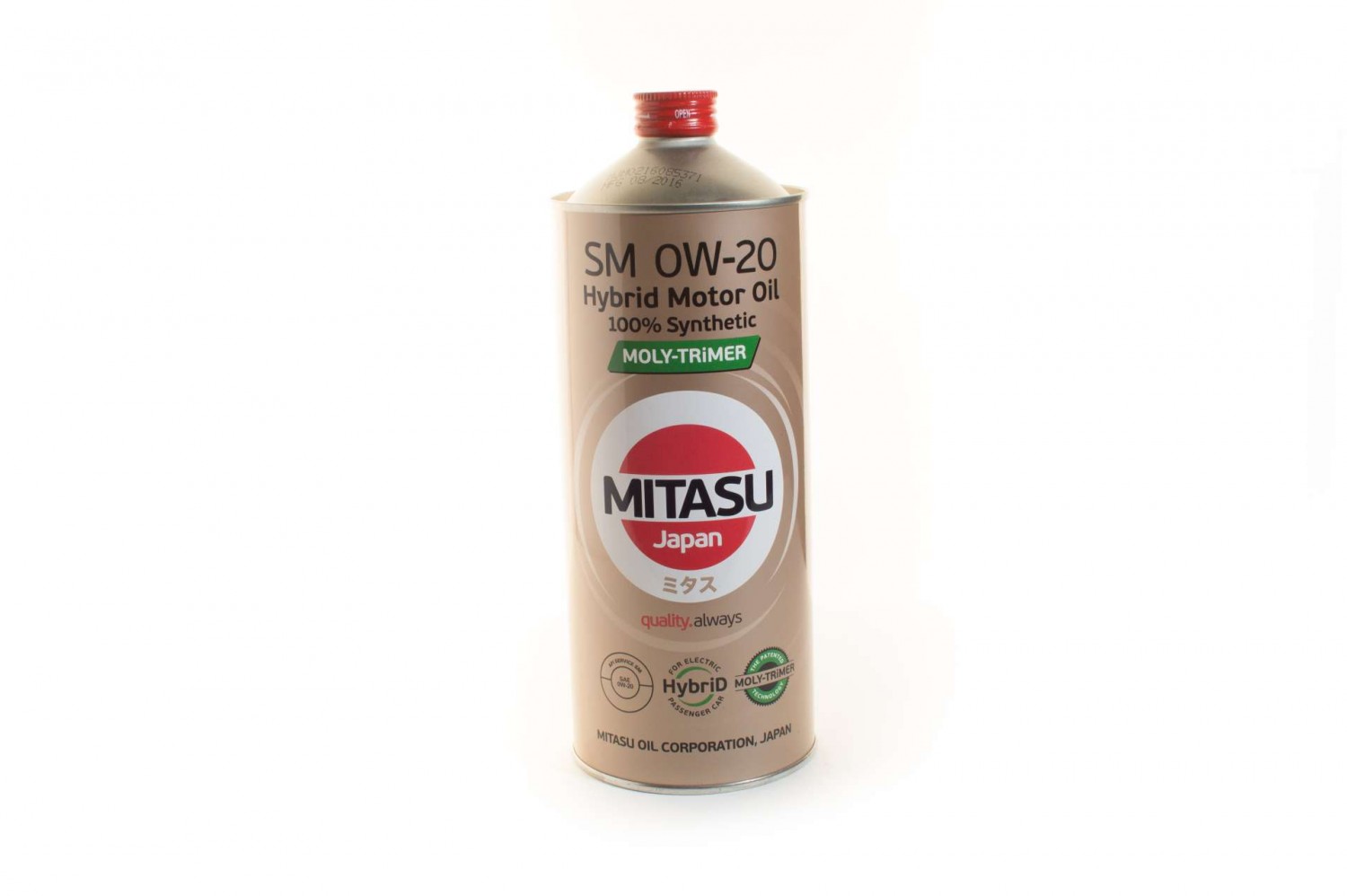 Mitasu Japan SM (1L) 0W-20 Engine Oil