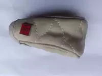 Hdelg Car Gear Shift Cotton Knob Cover - Beige