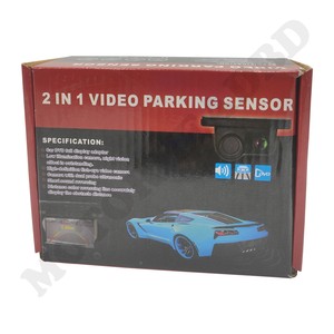 PARKING CAMERA WITH DISTANCE SENSOR AND ALARM