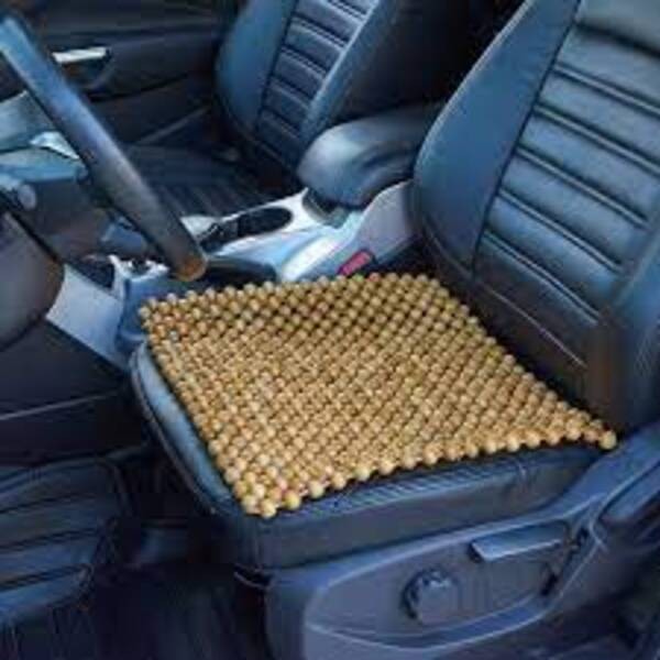 Car Seat Cover Wooden Bead