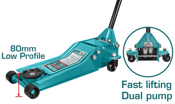 TOTAL HYDRAULIC FLOOR FLOOR JACK