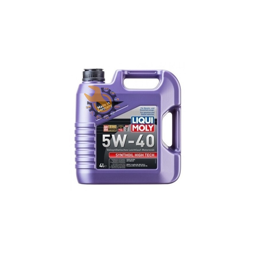 Engine Oil LIQUI MOLY SYNTHOIL HIGH TECH 5W-40 4L