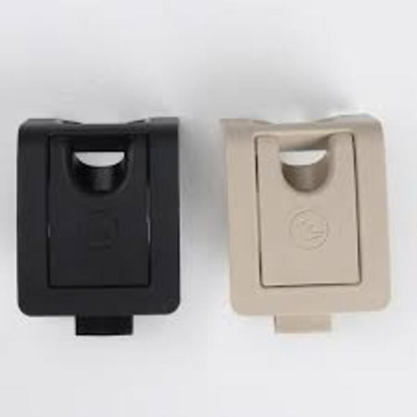 Isofix Slot Trim Cover-Beige