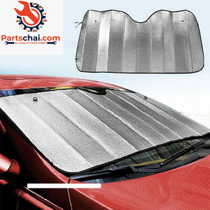 Car Windshield Sunshade – Silver