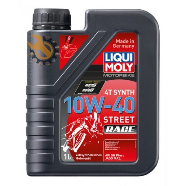 MOTORBIKE 4T SYNTH 10W-40 STREET RACE