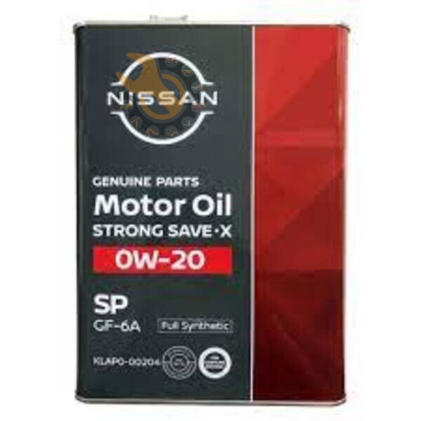 Nissan Genuine Strong Save X 0W-20 SP Motor Oil