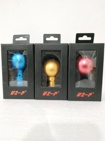 Car Gear Knob (laddu) - Blue Gold & Red