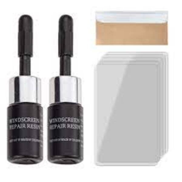 Windshield Glass Chips Crack Resin Glue