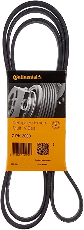 Contitech Continental 7PK2000 V-Ribbed Belt Ribbed