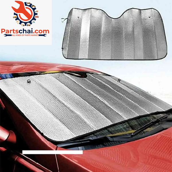 Car Windshield Sunshade – Silver
