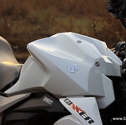 Suzuki GIxxer Cover Fuel Tank RH White