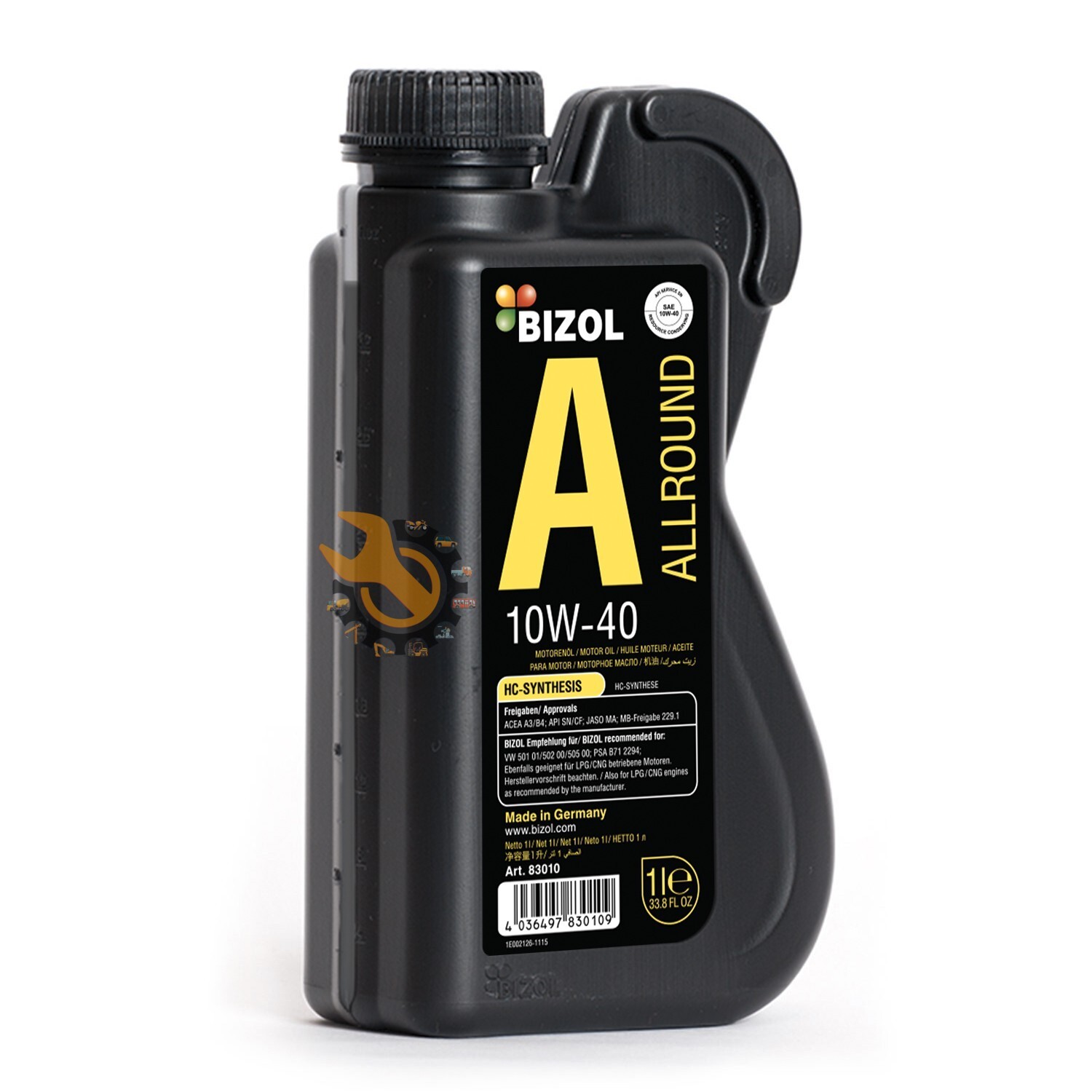 BIZOL Allround 10W-40 Engine Oil 1L