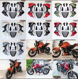 Honda CB 150R X motion Sporty Look Full Set body Part Thai