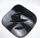 Toyota C-HR CHR 2016 2017 2018 Carbon fiber look Gas Cap Fuel Tank Cover