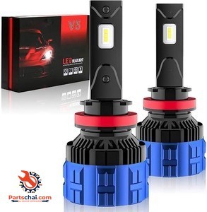 Car LED Headlight Bulbs, 45W 30000hr Super Bright LED Headlights V3