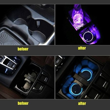 LED CAR CUP HOLDER LIGHT