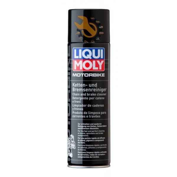 MOTORBIKE CHAIN AND BRAKE CLEANER