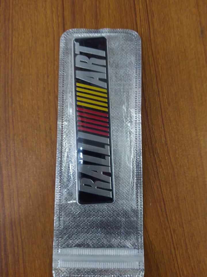 Car Monogram Logo-Ralliart  Metal Body