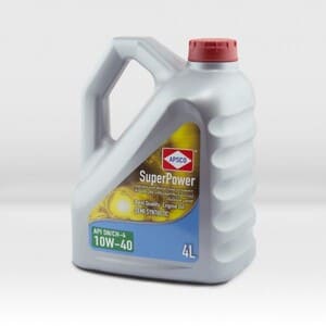APSCO SuperPower Gasoline Engine Oil SAE 10W-40 SEMI Synthetic