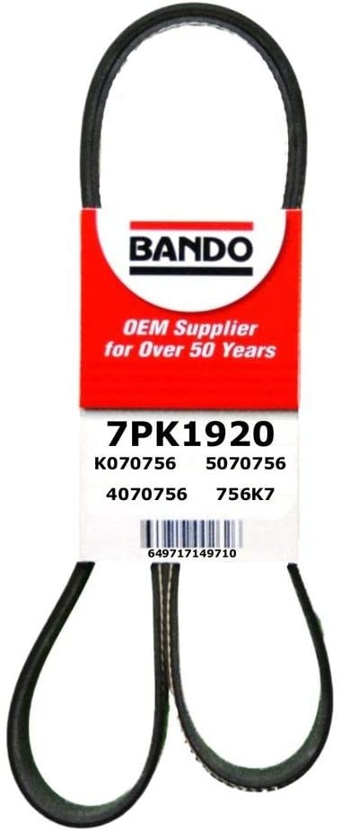 Bando USA 7PK1920 OEM Quality Serpentine Belt