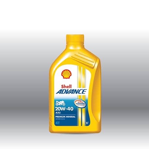 Shell Advance AX5 Engine Oil 20w-40 1L