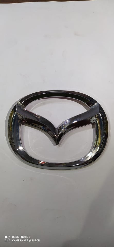 Car Monogram logo Silver